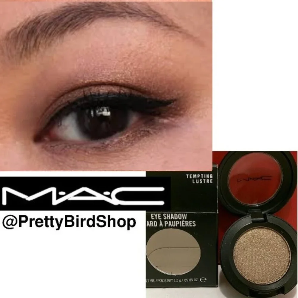 MAC TEMPTING eye shadow NIB rare Lustre last one!